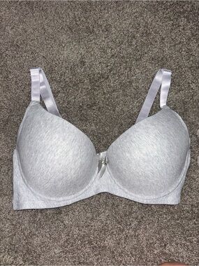 Victoria’s Secret Everyday Light Gray Push Up Bra with Small Bow